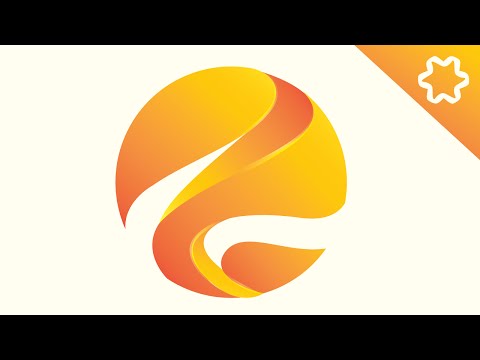 Water Drop Logo Design Tutorial With Different color every layer Adobe illustrator tutorial