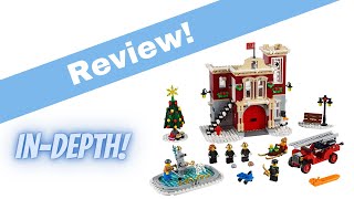 LEGO Creator Expert Winter Village Fire Station Review! Set 10263