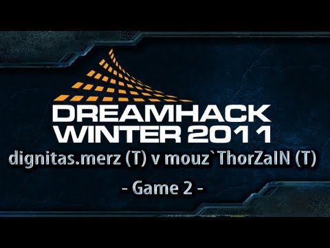 Dreamhack Winter 2011 Day 2 - G2 - dignitas.merz (T) v mouz`ThorZaIN (T)