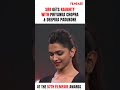 Throwback When SRK Got Naughty With Priyanka Chopra Deepika Padukone At 57th Filmfare Awards