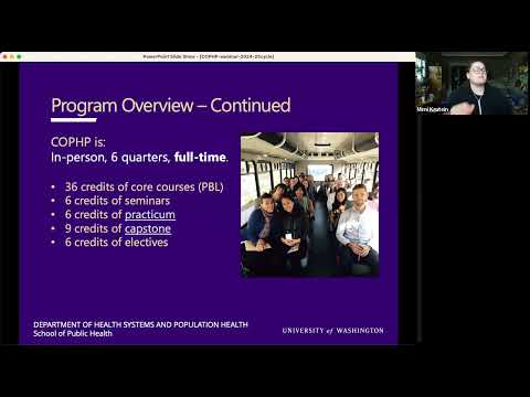 MPH in Community-Oriented Public Health Practice | Info Session