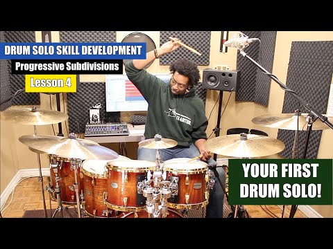 Playing Your First Drum Solo! - Progressive Subdivision Series Lesson #4