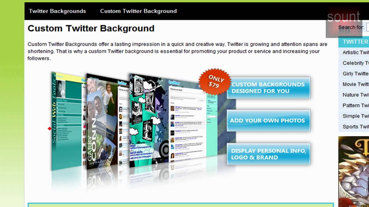 Twitrounds.com - Twitter Backgrounds