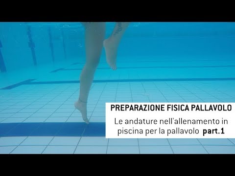 Preparazione Fisica Pallavolo - Allenamento in piscina per la pallavolo andature 001