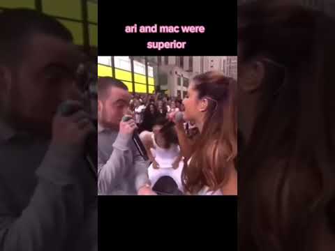 Ariana Grande and Mac Miller were superior