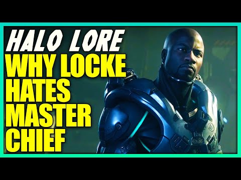 Why Spartan Locke HATES Master Chief! Spartan Locke in Halo Infinite? Halo Lore