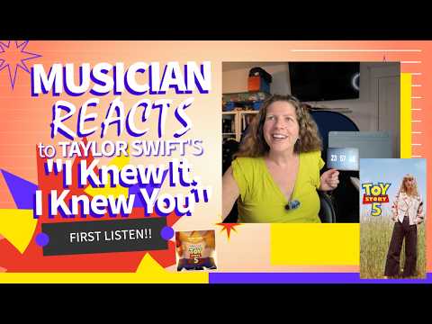 Musician Reacts to I KNEW IT, I KNEW YOU Taylor Swift's New Song and Learns It Live