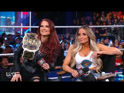 WWE RAW BECKY LYNCH & LITA AND TRISH STRATUS ENTRANCE 03/27/23