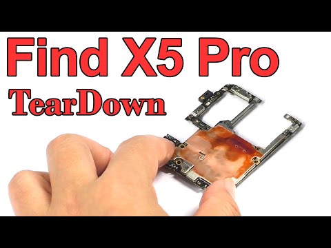 OPPO Find X5 Pro Unveiled: A Fascinating Disassembly and Assembly Journey!