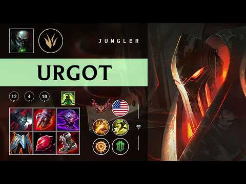Urgot Jungle vs Rek'Sai - NA Grandmaster Patch 26.03