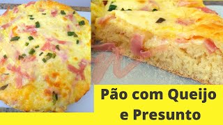 PO RECHEADO COM MUSSARELA E PRESUNTO!!! MASSA FOFA !!!