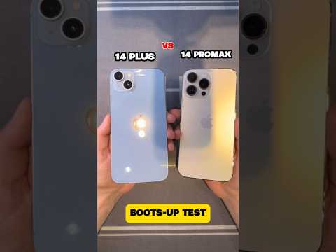 iPhone 14 Plus vs iPhone 14 Promax ⚔️ #iphone