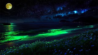 No Ads ★︎  Fall Asleep In Under 3 Minutes ★︎ Tranquil Sleep Music with Soothing Ocean Sounds