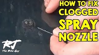 How To Fix Clogged Windshield Washer Spray Nozzle