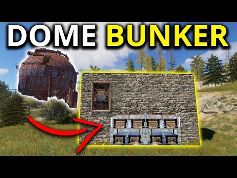 SATCHEL RAIDING RICH DOME BUNKER BASE! - Rust Survival Gameplay 2/3