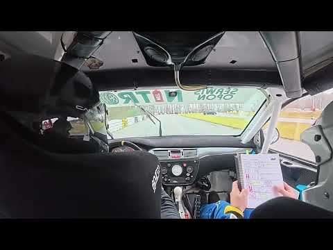 T.Jurkun/M.Kozdroń 63 rajd barbórka Lancer Evo IX os. Tor Modlin