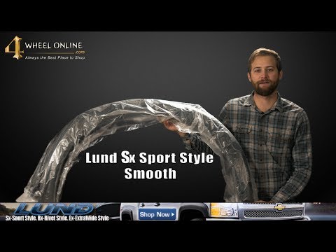Lund SX (Sport Style) - Smooth Fender Flare