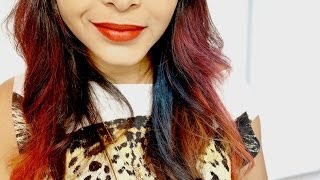 Cabelo colorido - sem descoloração