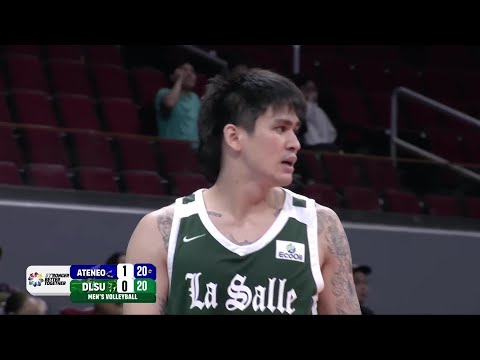 Noel Kampton UNSTOPPABLE ATTACKS in Set 2 vs. Ateneo! | UAAP Season 87 Men’s Volleyball Tournament
