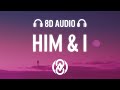 G Eazy Halsey Him I Lyrics 8D Audio