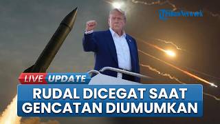 Detik-detik Rudal Iran Berhasil Dicegat di Tel Aviv, Tepat saat Trump Umumkan Gencatan Senjata