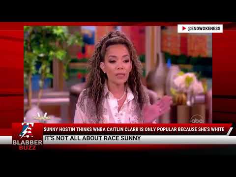 Sunny Hostin Thinks WNBA Caitlin Clark Is Only Popular Because She's White
