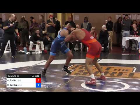 86 Kg Consi Of 8 #1 - Quentin Perez, California Regional Training Center (CA RTC) Vs Jesus Augusto