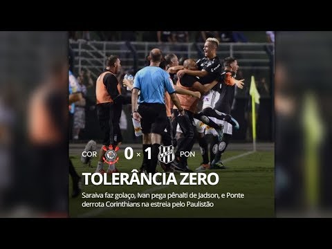Corinthians 0x1 Ponte Preta - Gols & Melhores Momentos - Paulistão 2018
