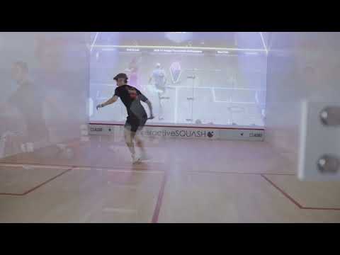 Compete against the World’s Best Squash Players in PSA Ghosting