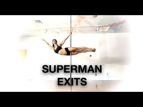 How to Exit Your Superman - Pole Dancing by ElizabethBfit