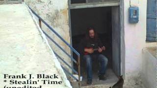 Stealin&#39; Time - Gerry Rafferty (Frank Allan on Uke, unedited live clip on Crete, Greece)