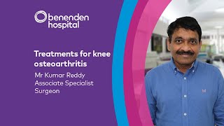 Knee osteoarthritis treatments