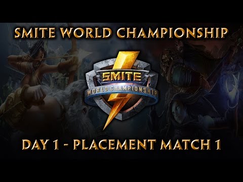 Smite World Championship: Day 1, Match 1 Cognitive Red vs. DID