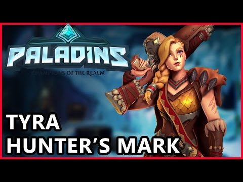 Paladins Tyra Gameplay - Hunter's Mark Tyra Build Guide - Paladins Gameplay Siege