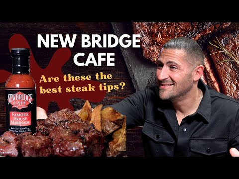 The BEST Steak Tips in New England? We Visited Chelsea's Legendary New Bridge Cafe!