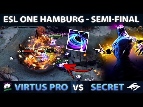 Virtus Pro vs Secret EPIC Semi-Finals - ESL One Hamburg - Dota 2