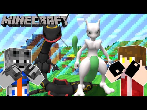 Minecraft : Pokémon S #32 - PRIMEIRO POKÉMON LENDÁRIO SHINY FOI CAPTURADO!!