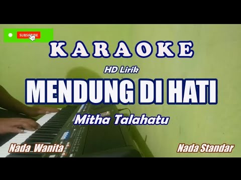 Mendung Di Hati||Mitha Talahatu - Karaoke