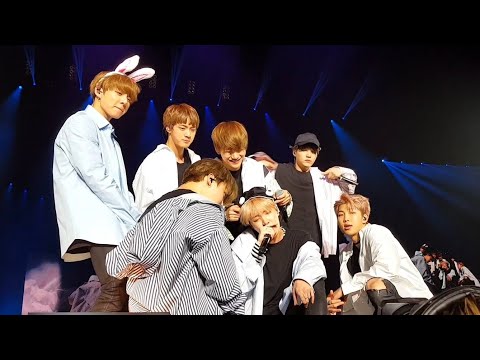 BTS being crackheads - Wings Tour Chicago Concert 2017 (Outro: Wings)