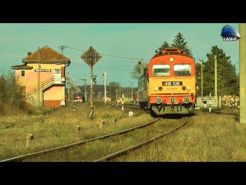 M41 Csörgo 418 326 & R6823-2 Satu Mare-Debrecen in Gara Valea lui Mihai Station - 12 March 2020