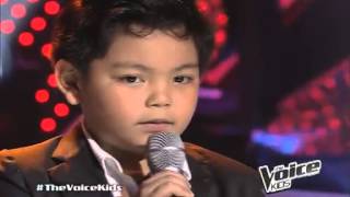 Nathan sings &quot;Dont stop believing&quot; on TheVoiceKids