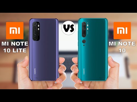 Xiaomi Mi Note 10 Lite vs Xiaomi Mi Note 10