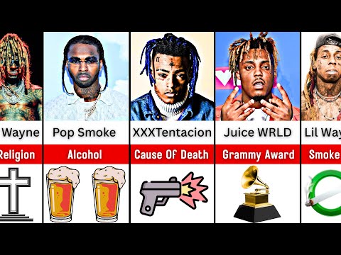 Comparison: Who’s the Real GOAT? XXXTentacion vs Pop Smoke vs Lil Wayne vs Juice WRLD