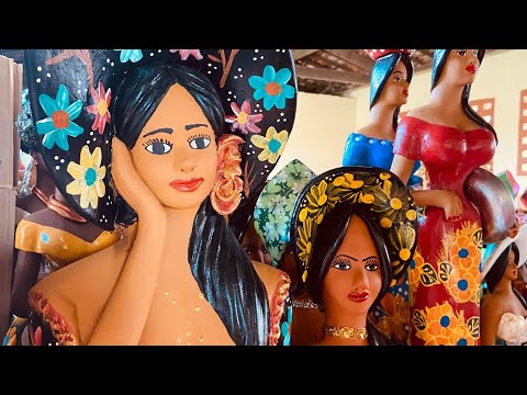 Visita ao Centro de artesanato de Santana do São Francisco. Belíssimo!