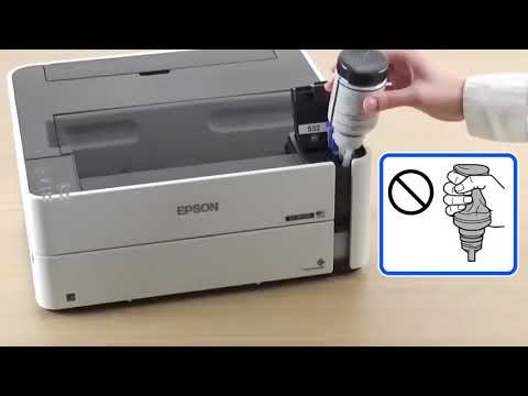 How to Refill Consumables (Epson M1170, ET-M1170) NPD6213