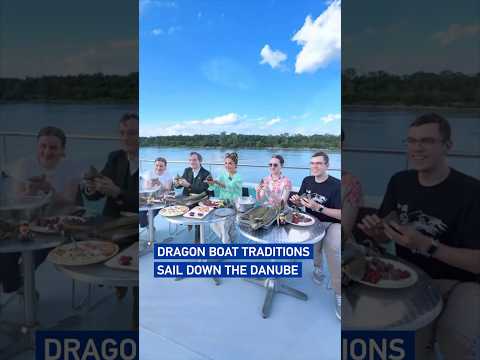 Dragon boat traditions sail down the Danube