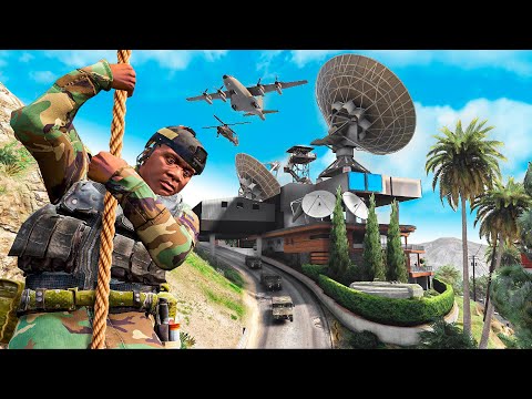MANSÃO DO FRANKLIN VIROU UMA BASE DAS FORÇAS ESPECIAIS NO GTA 5