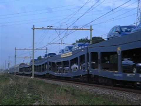 Autoslaaptrein vanuit Avignon richting 's-Hertogenbosch