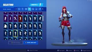 *UPDATED* Fortnite Fable Skin Outfit Showcase with All Dances &amp; Emotes