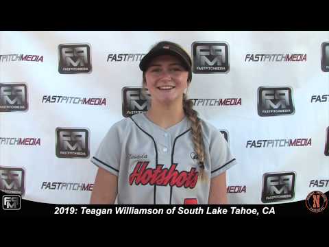2019 Teagan Williamson Speedy Slapper, Shortstop Softball Skills Video - Nevada Hotshots